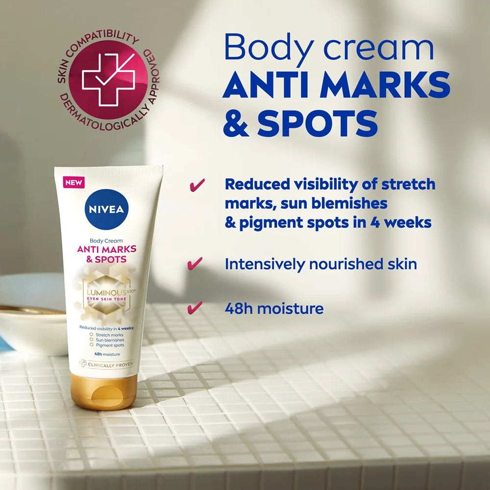 Nivea Luminous tělový krém 200 ml