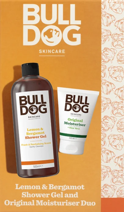 Bulldog Lemon&Bergamot Moisturiser Set pánský dárkový set