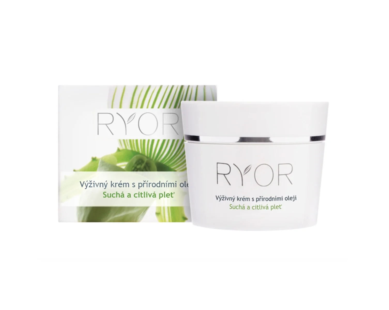 Ryor Výživný krém s přírodními oleji 50 ml
