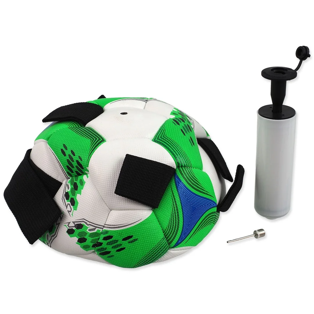 Dog Fantasy Hračka míč fotbalový s úchytky pro psy 22cm