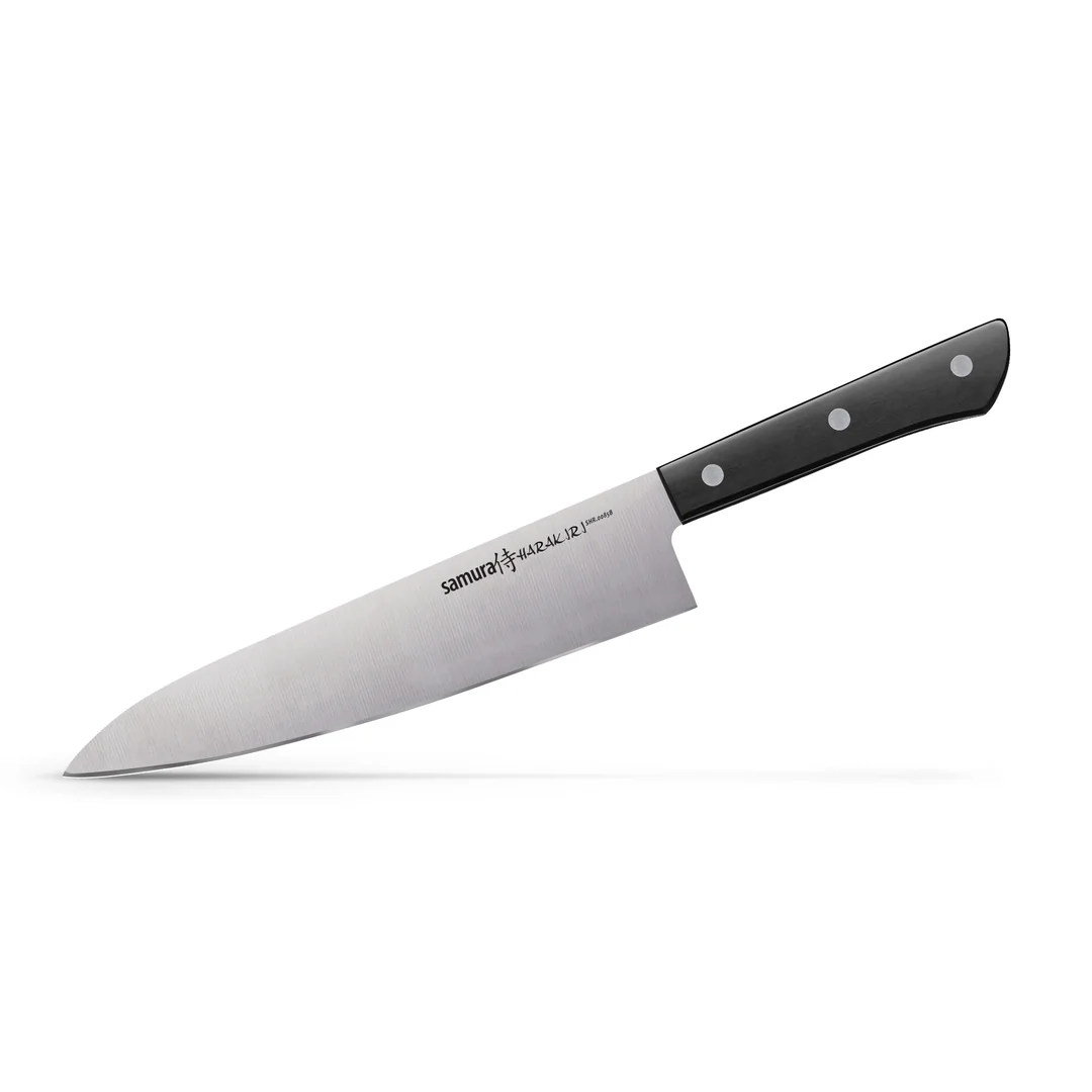 Samura HARAKIRI Šéfkuchařský nůž 20 cm (černá) (SHR-0085B)