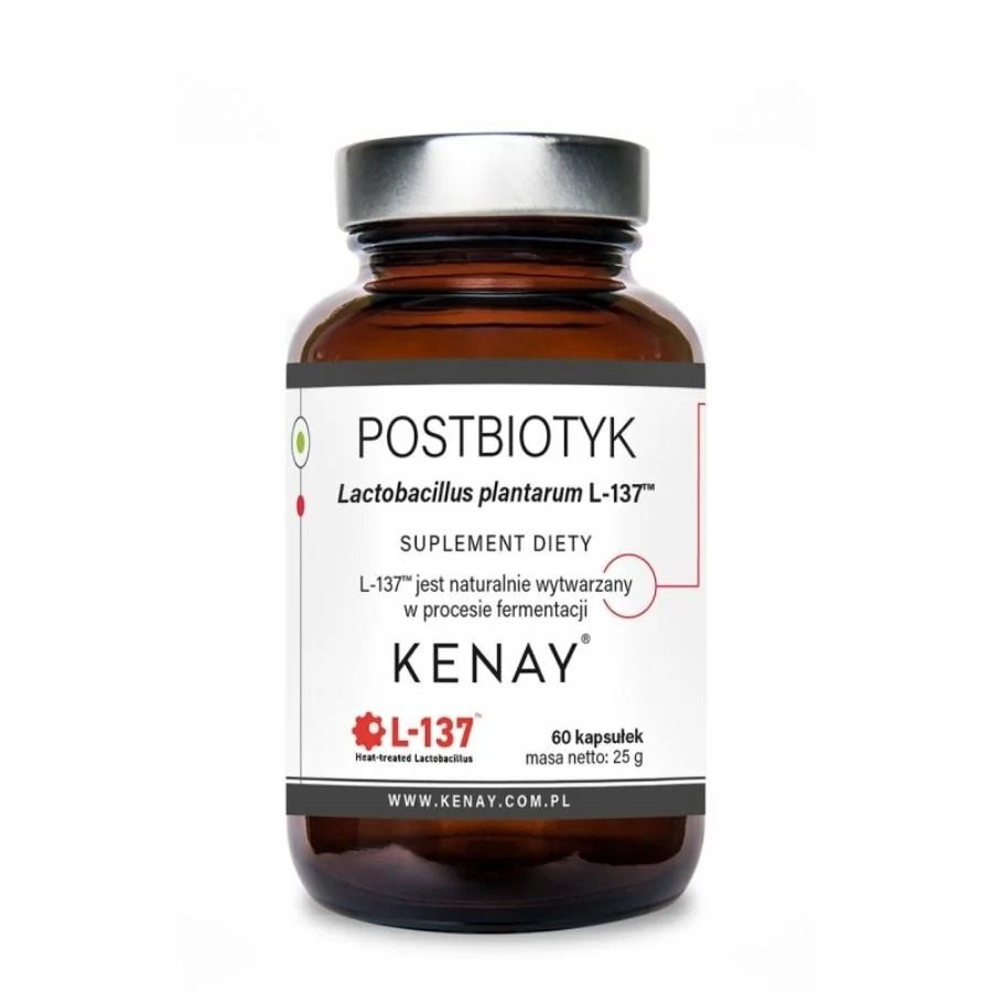 Kenay Postbiotikum lactobacillus plantarum L-137 60 kapslí