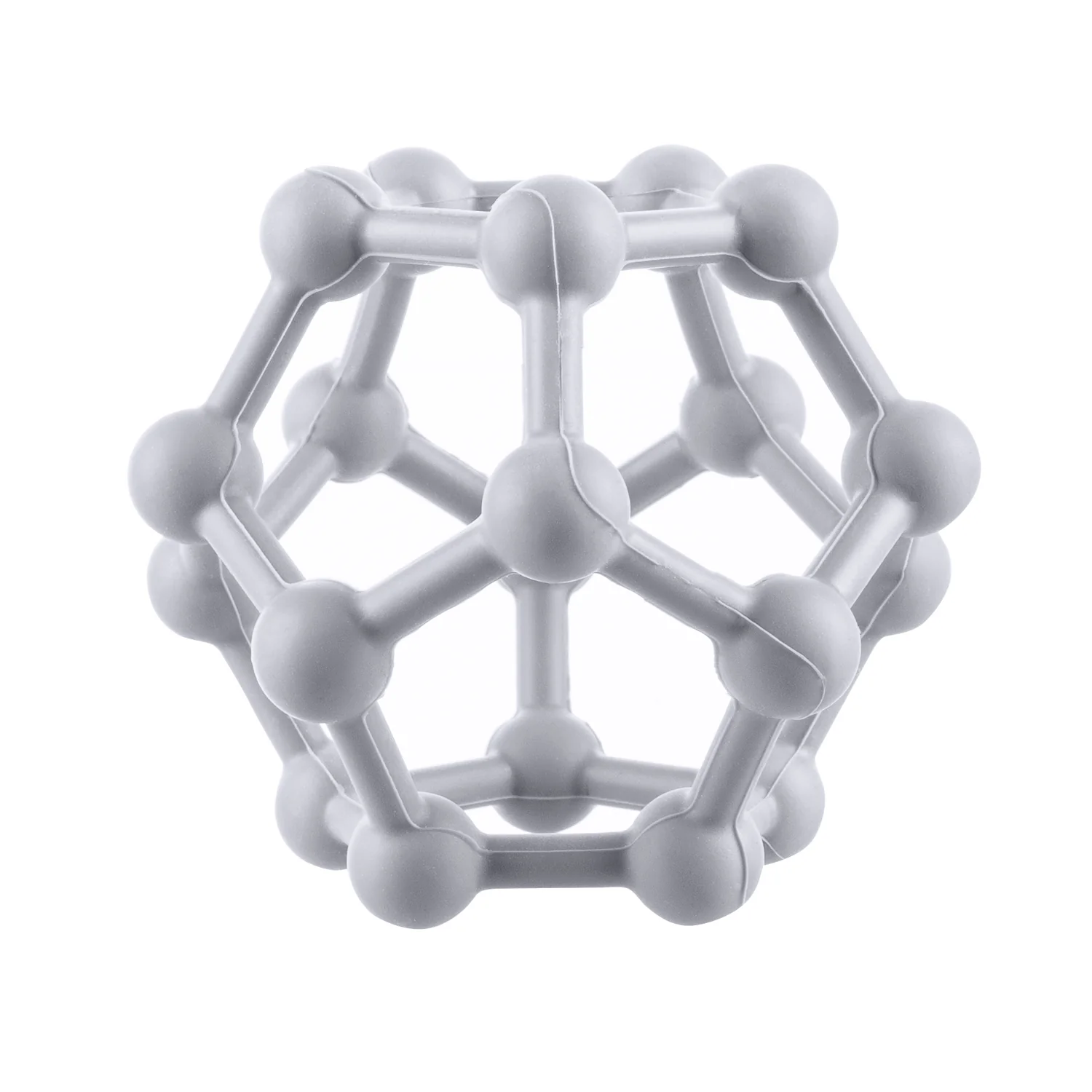 Zopa Silikonové kousátko Atom, Dove Grey 1