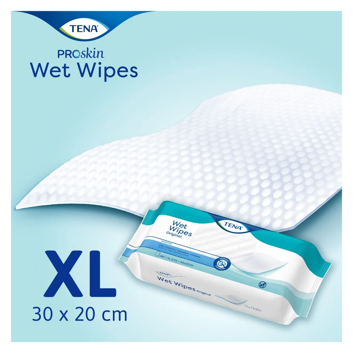 Tena Wet Wipes vlhčené ubrousky 80 ks