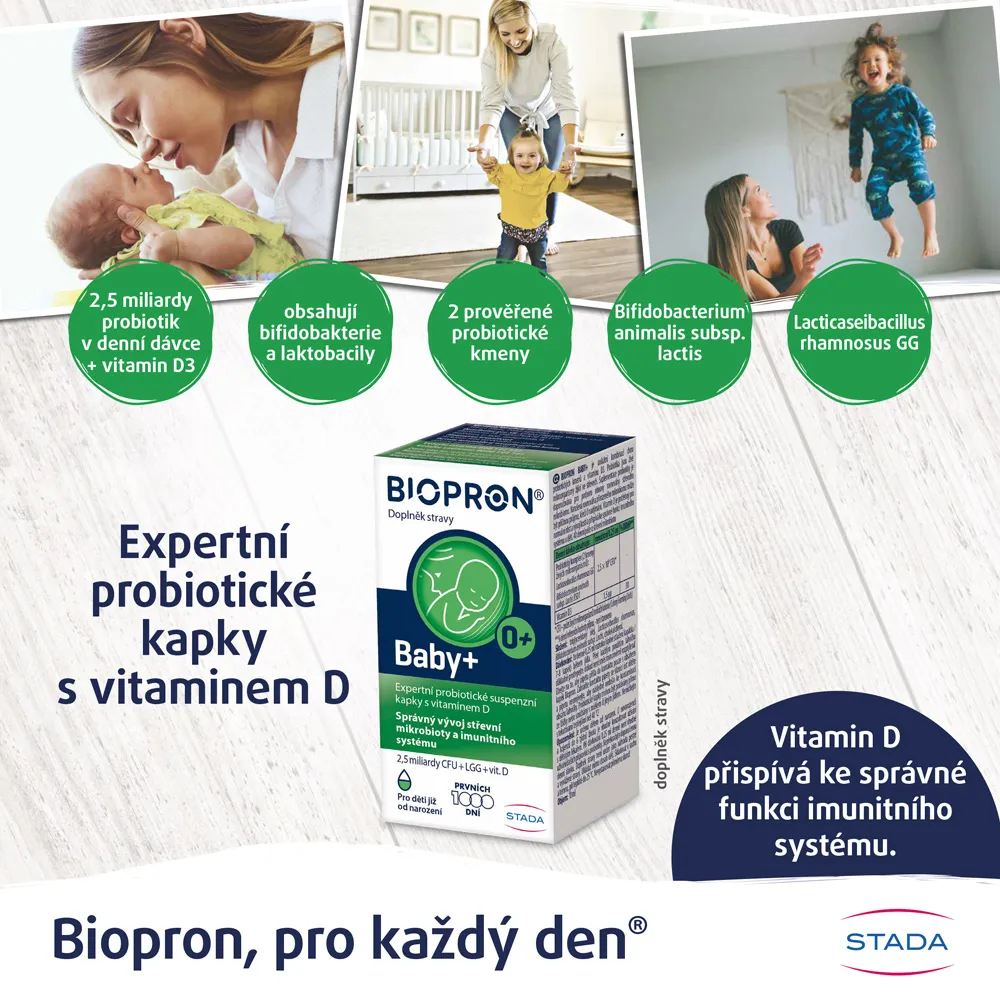 Biopron Baby+ kapky 10 ml