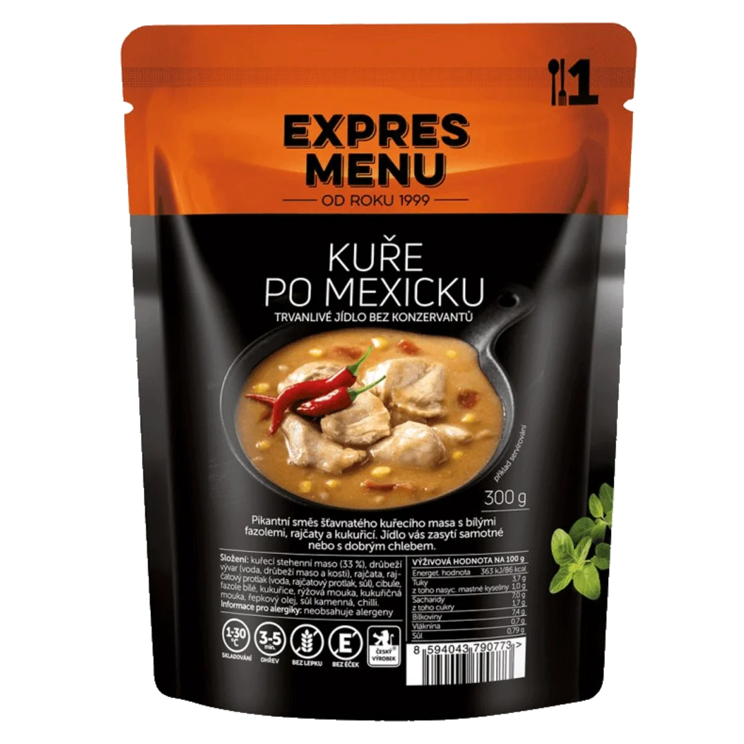 EXPRES MENU Kuře po mexicku 300 g (1 porce)
