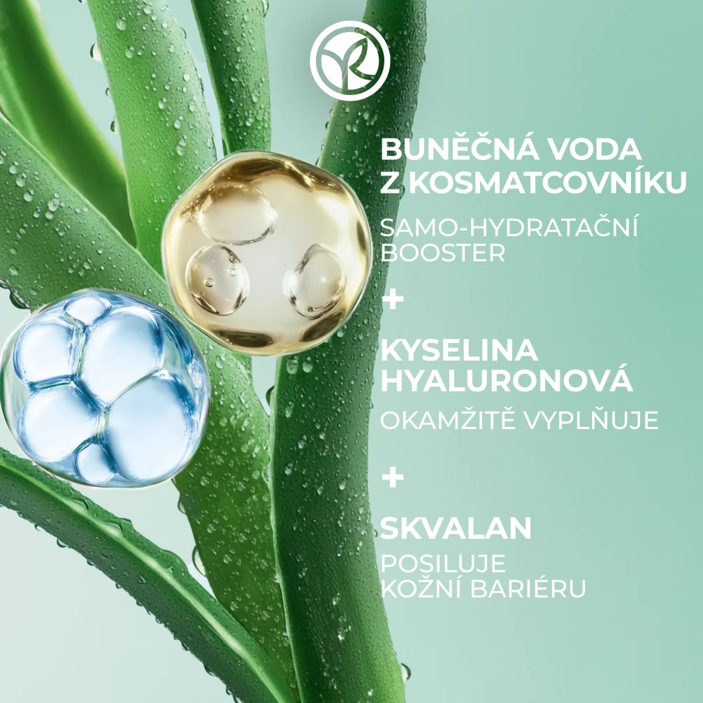 Yves Rocher Hydra Water-Plump Hydratační maska na den a noc 75 ml