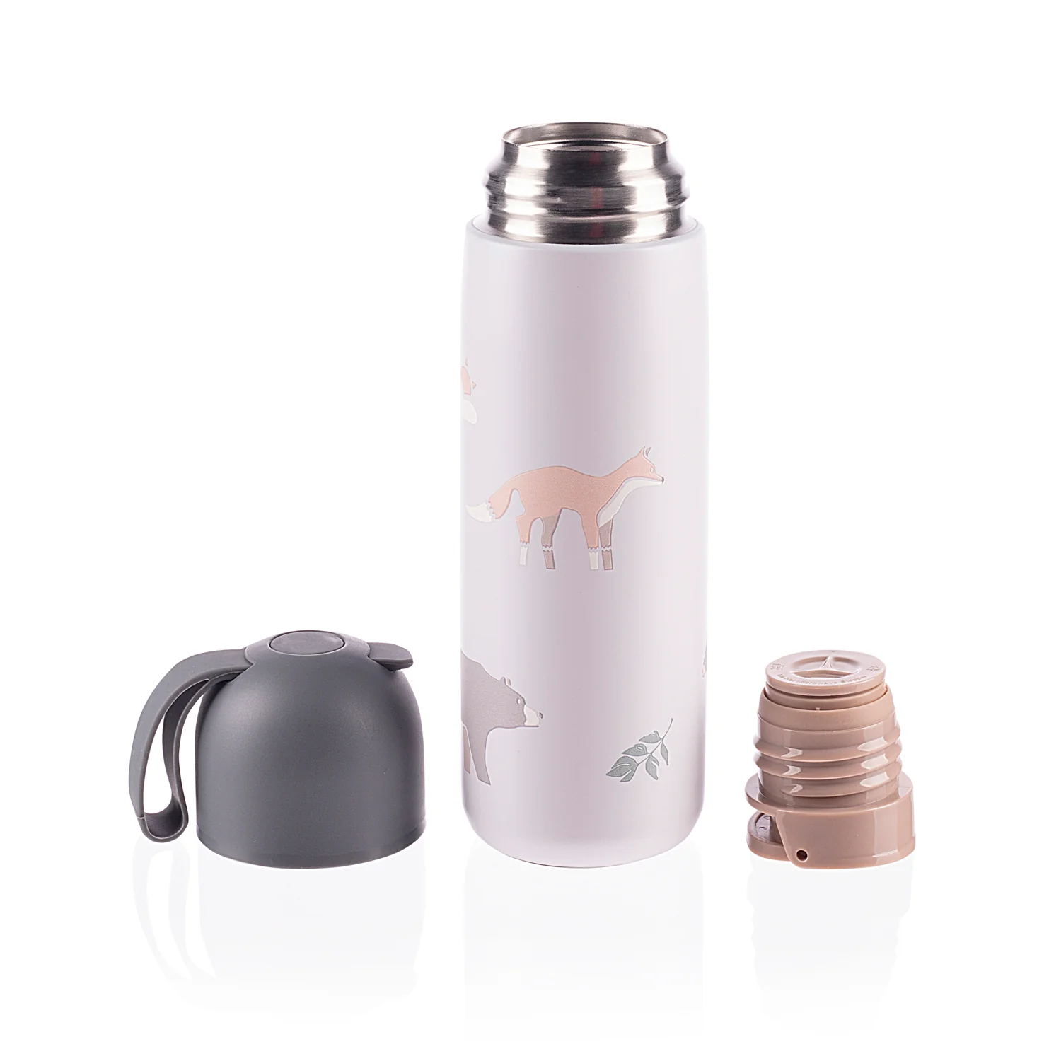 Zopa Termoska na tekutiny se silikonovým držákem 400 ml, Mountains 1