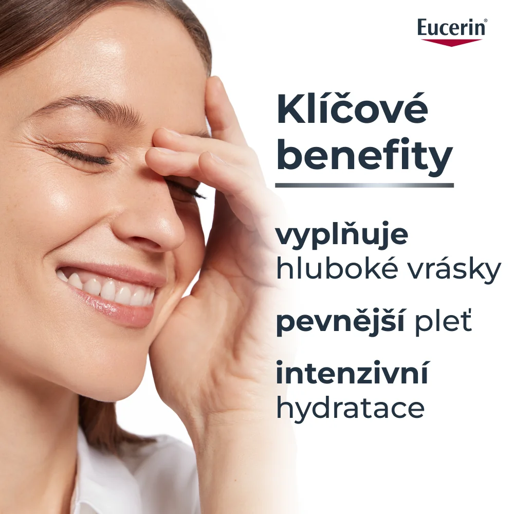 Eucerin Hyaluron-Filler + 3x Effect denní krém SPF30 proti vráskám 50 ml náhradní náplň