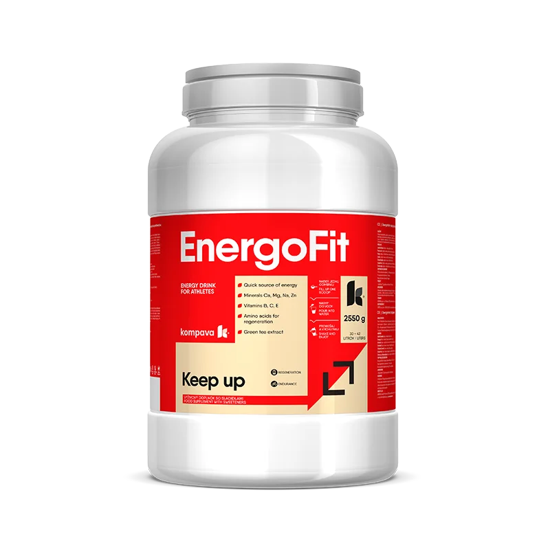 KOMPAVA Sportovní energetický nápoj EnergoFit 2550g grapefruit