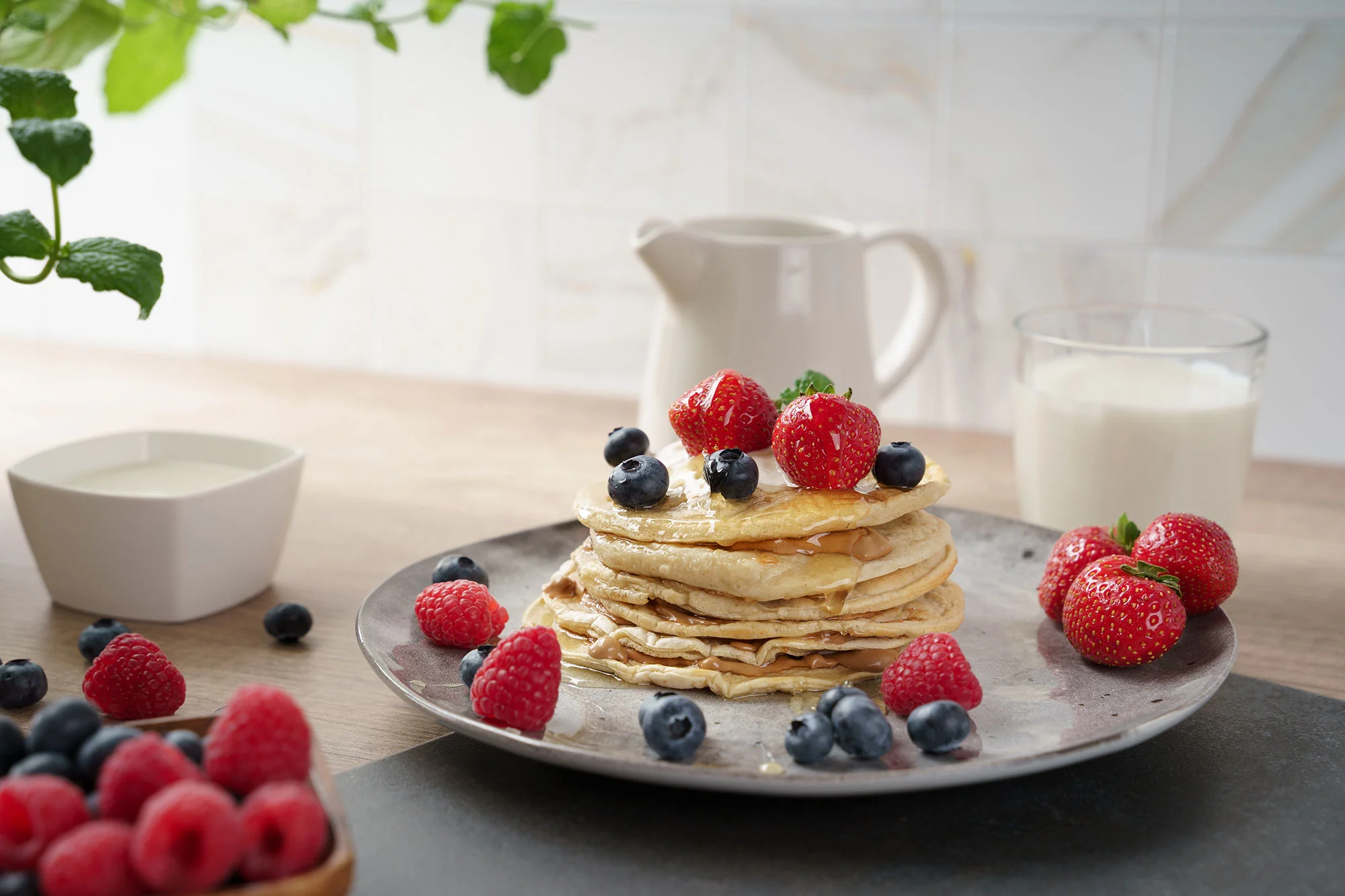 KetoDiet Proteinové lívance a vafle - příchuť vanilka (525 g)