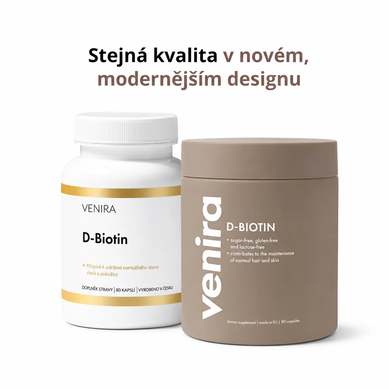 Venira D-Biotin 80 kapslí