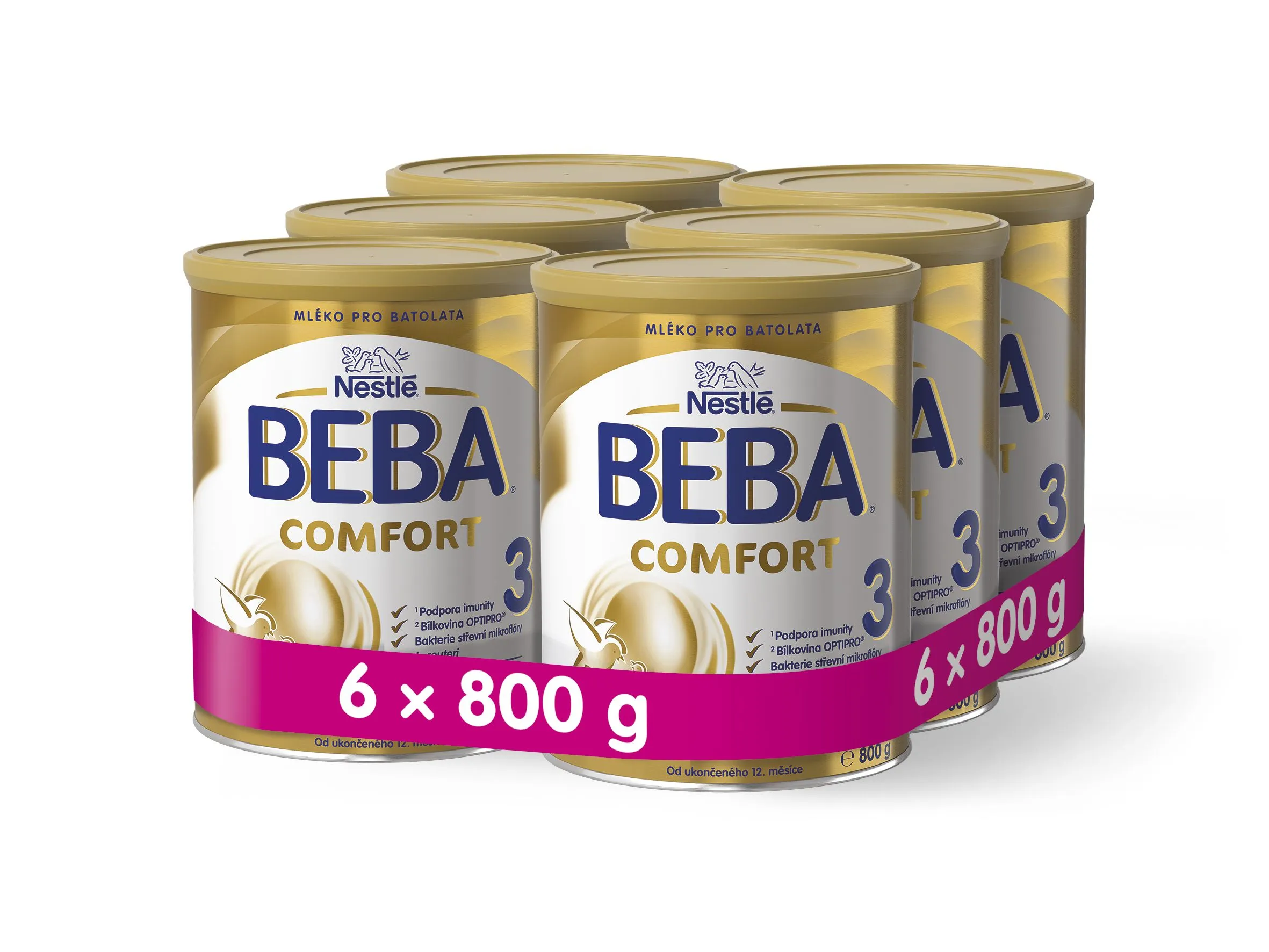 BEBA COMFORT 3 HM-O 6x800 g