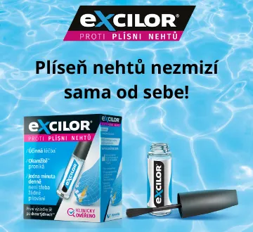 Excilor - plíseň nehtů nezmizí sama od sebe!