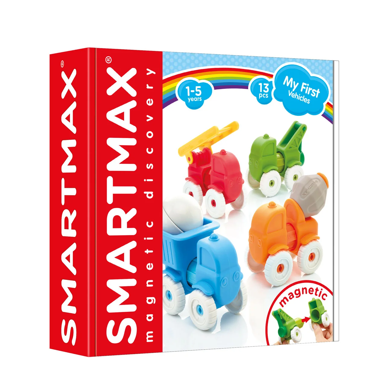 Smartmax Moje první autíčka - 13 ks