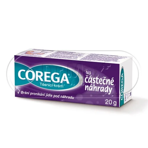 Corega fixační krém na částečné náhrady 20g
