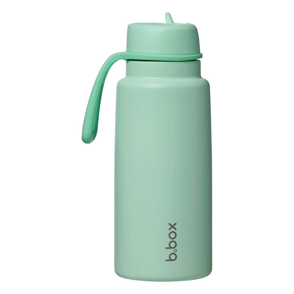 B.BOX Nerezová termolahev s brčkem 1l - spearmint 