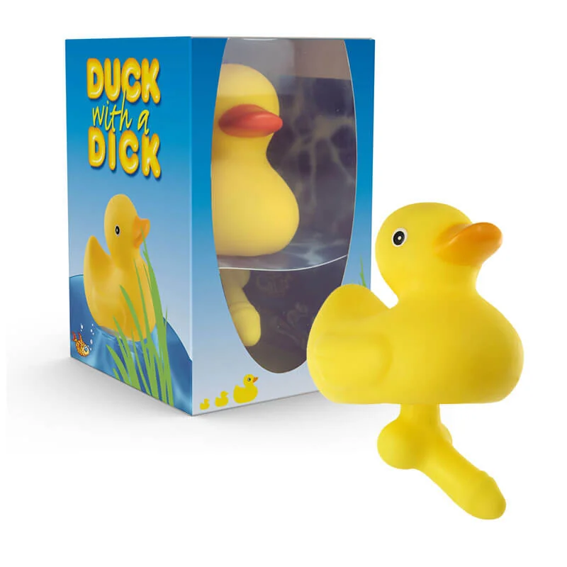 SCALA Duck with a Dick gumová kachnička