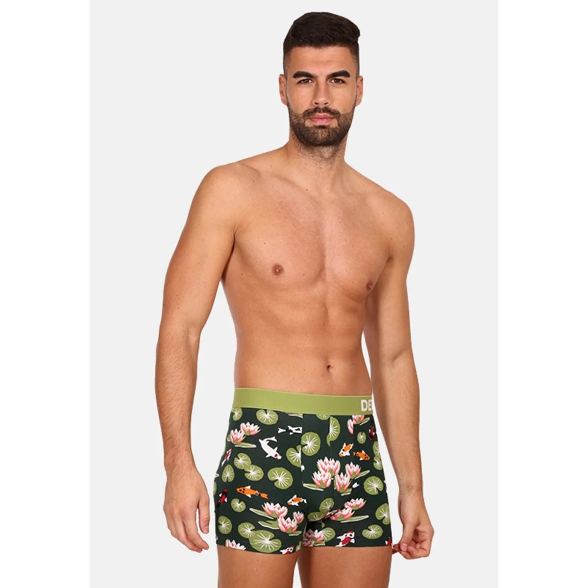 Dedoles Veselé pánské boxerky Rybky koi a lekníny (D-M-UN-T-C-C-1546) M