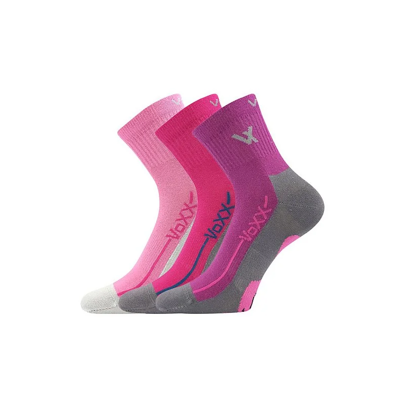 VoXX 3PACK dětské ponožky vícebarevné (Barefootik-mix-girl) 30/34