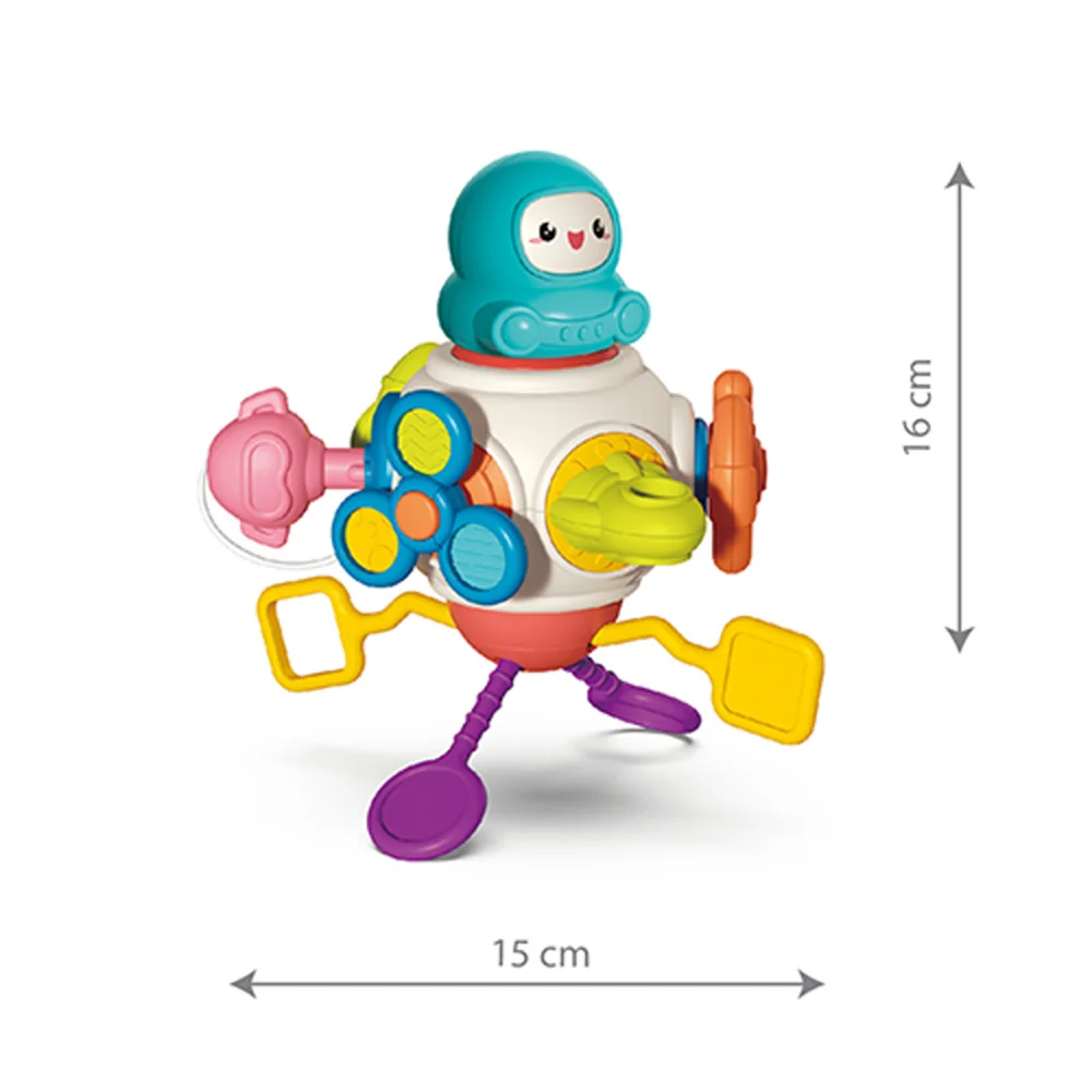Babyono Senzorická multifunkční hračka - Kosmonaut
