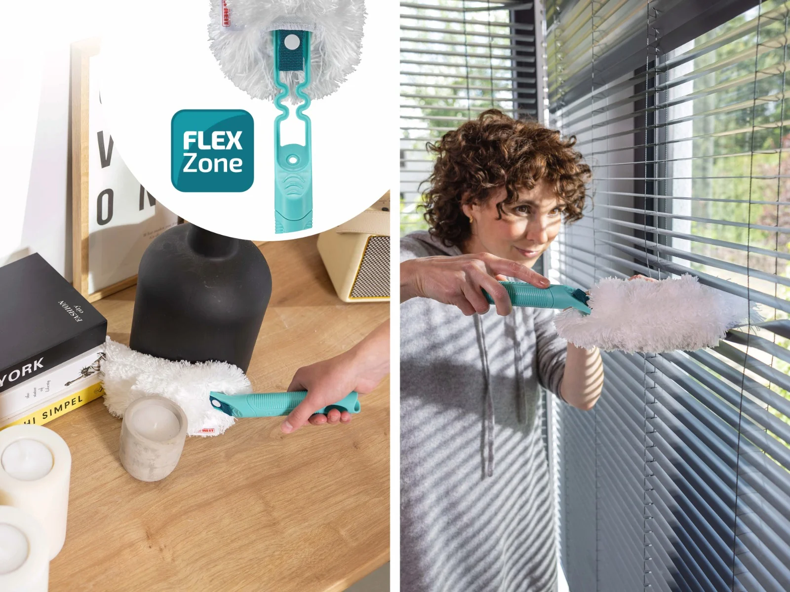 Leifheit Superduster prachovka + náhradní návlek 2 ks