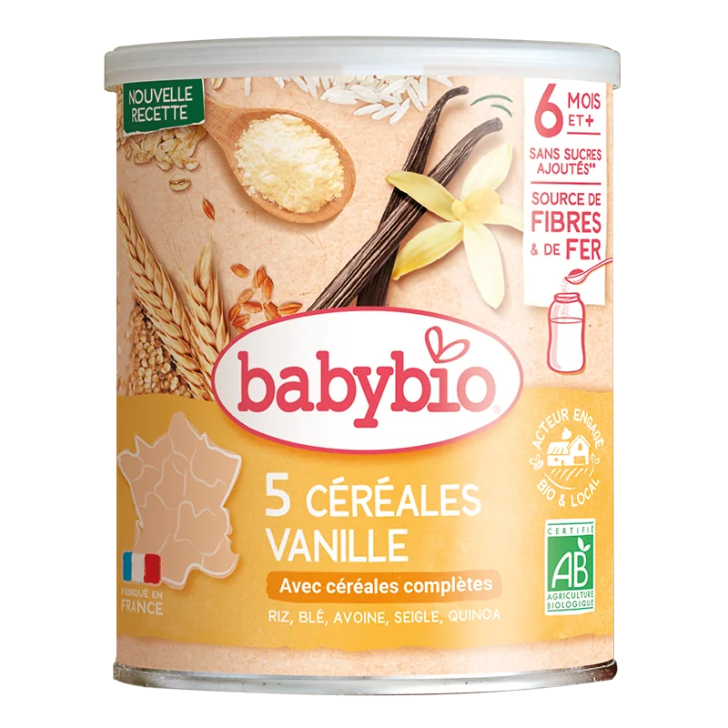 Babybio Nemléčná kaše s vanilkou 220 g