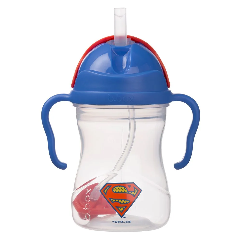 B.BOX Hrneček s brčkem 240 ml - Superman |
