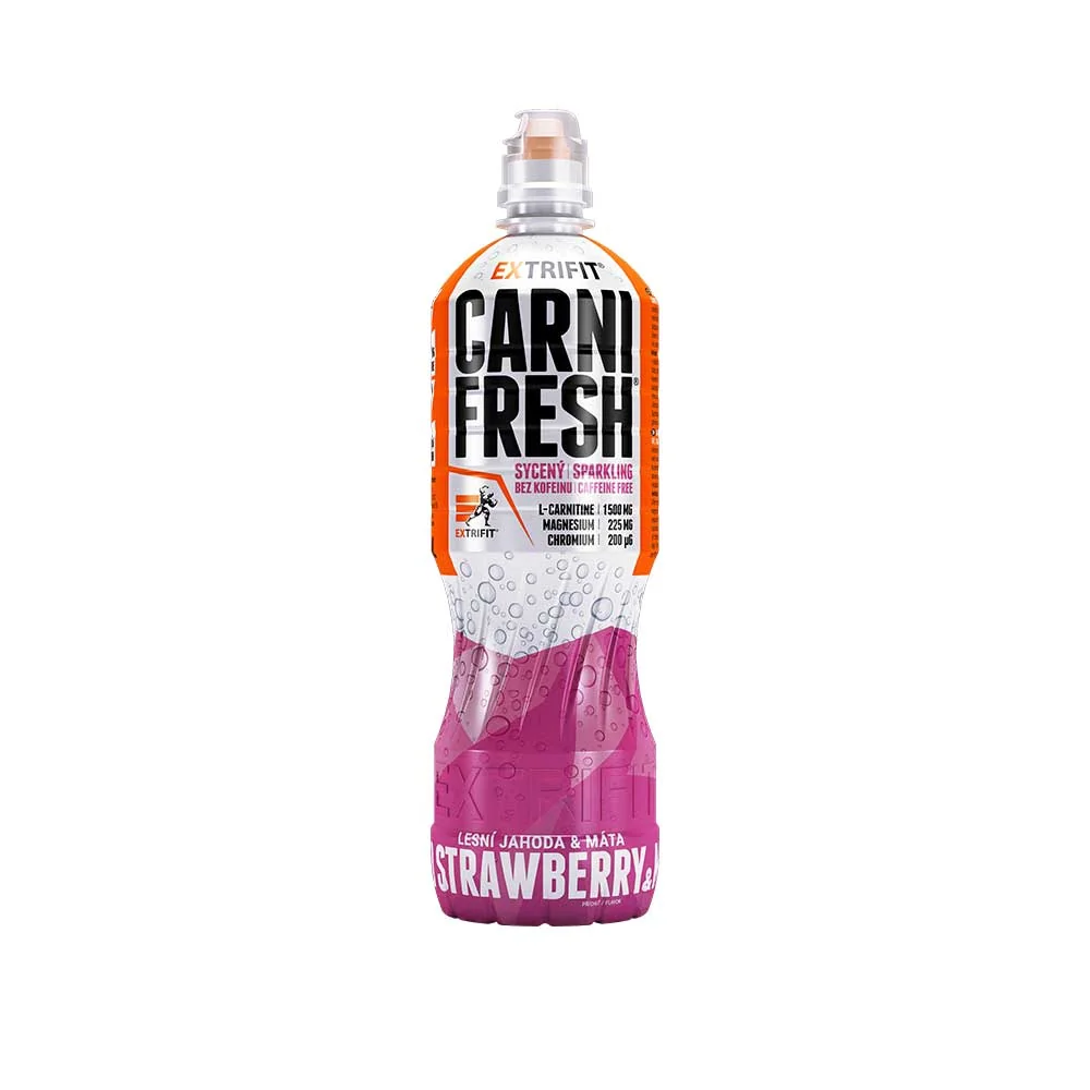 Extrifit Carnifresh Sparkling Caffeine free wild strawberry mint 850 ml