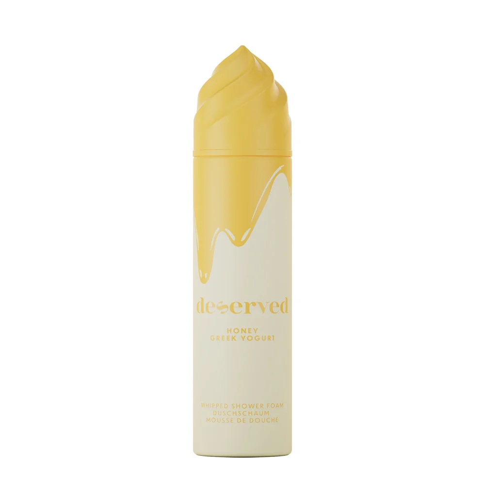 Deserved Whipped shower foam Honey Greek Yogurt sprchová pěna 250 ml
