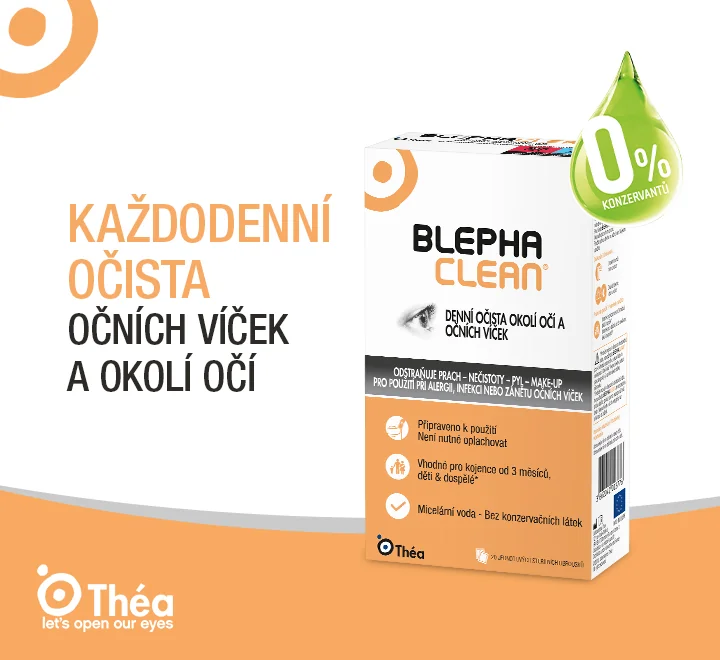 Blephaclean. Každodenní očista očních víček a očního okolí. Blephaclean. Každodenní očista očních víček a očního okolí.