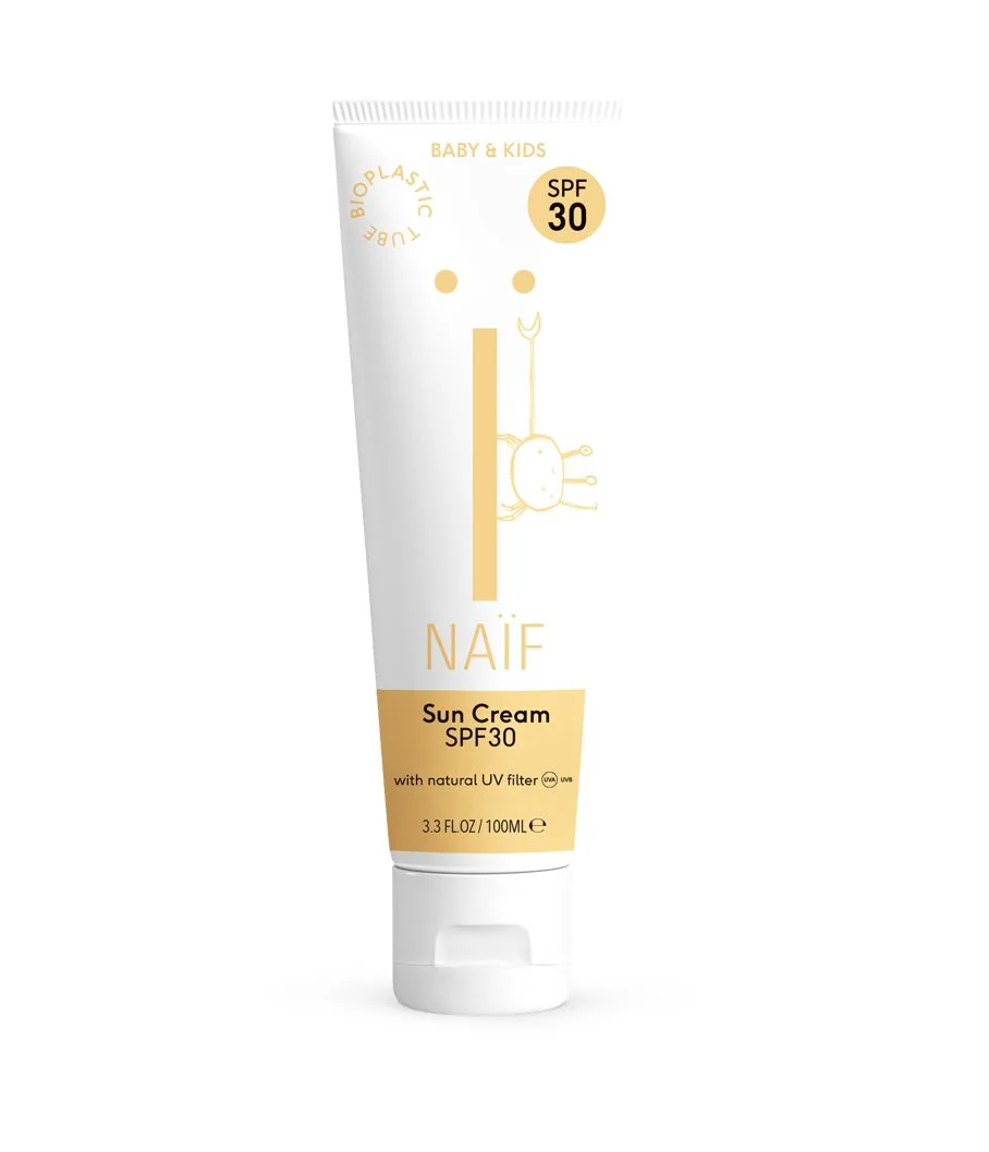 NAIF Ochranný krém na opalování pro děti a miminka SPF30 100 ml