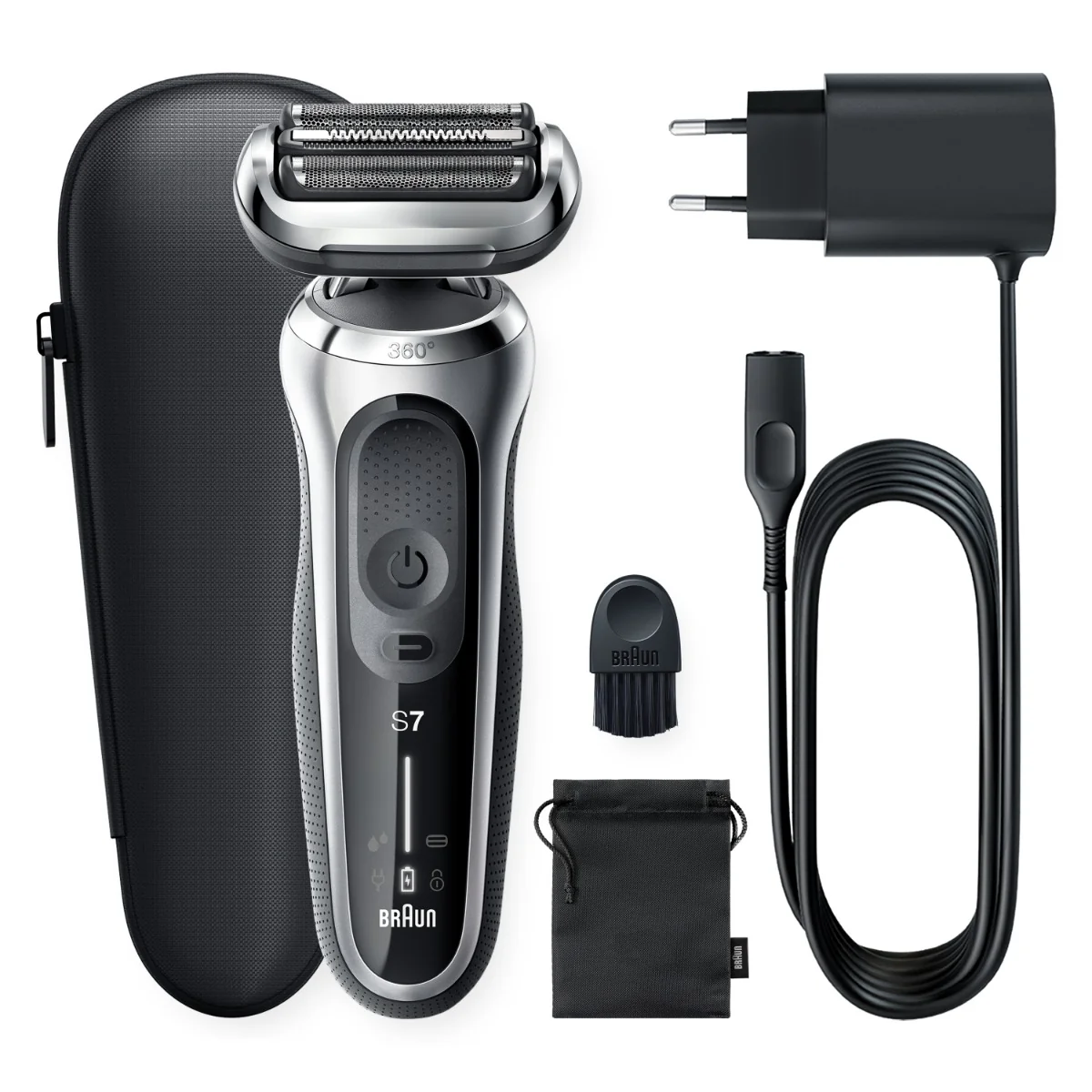 Braun Series 7 71-S1000s pánský holicí strojek silver