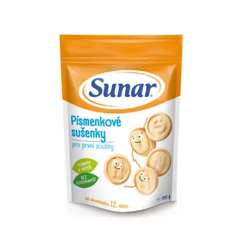 Sunar Písmenkové sušenky 150 g