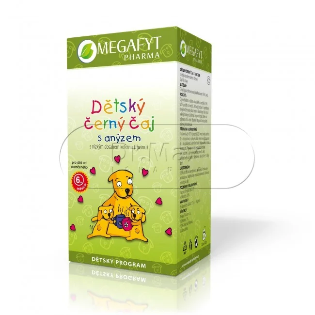 Megafyt Dětský černý čaj s anýzem n.s.20x1.75g