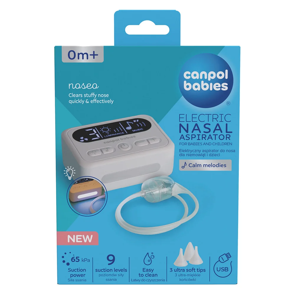 Canpol babies Elektrická nosní odsávačka Noseo 0m+ 