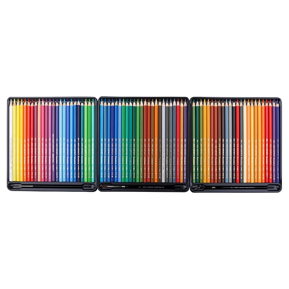 KOH-I-NOOR MONDELUZ 3714/72 - akvarelové pastelky - 72 ks