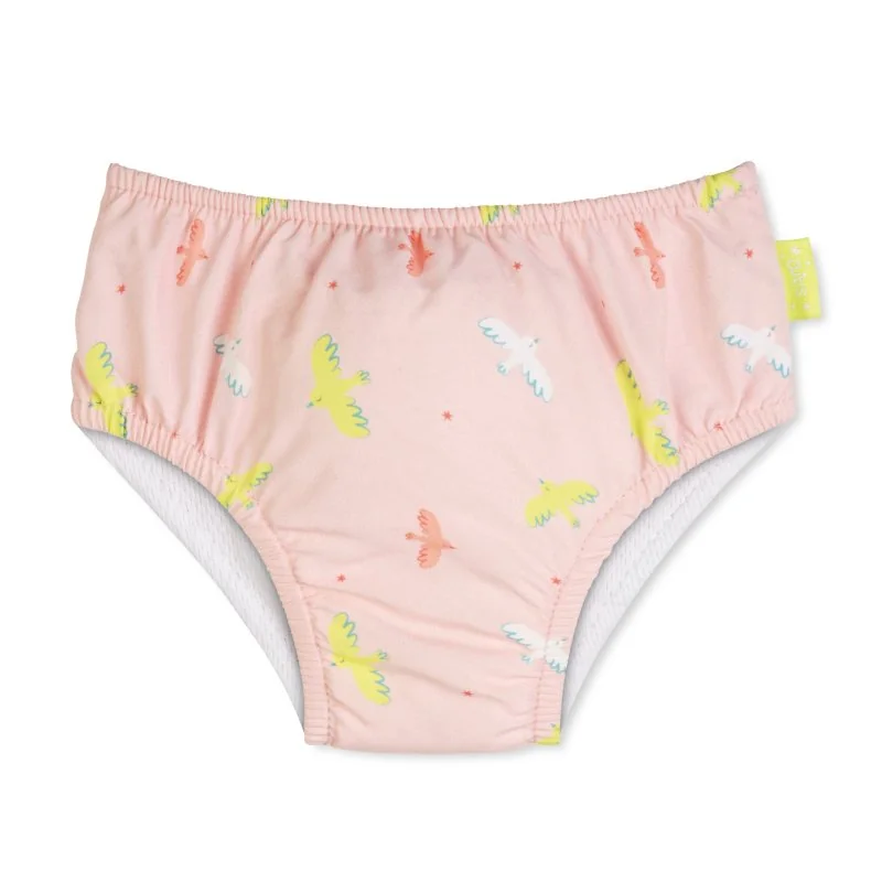 Saro Baby plenkové plavky s UV ochranou (3-6m) Tropicool Pink