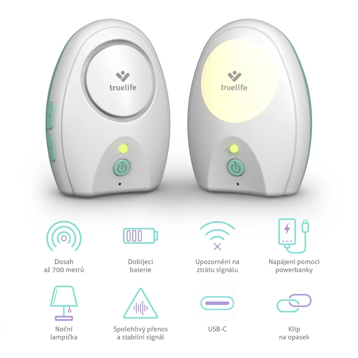 Truelife NannyTone VM Pocket audio chůvička