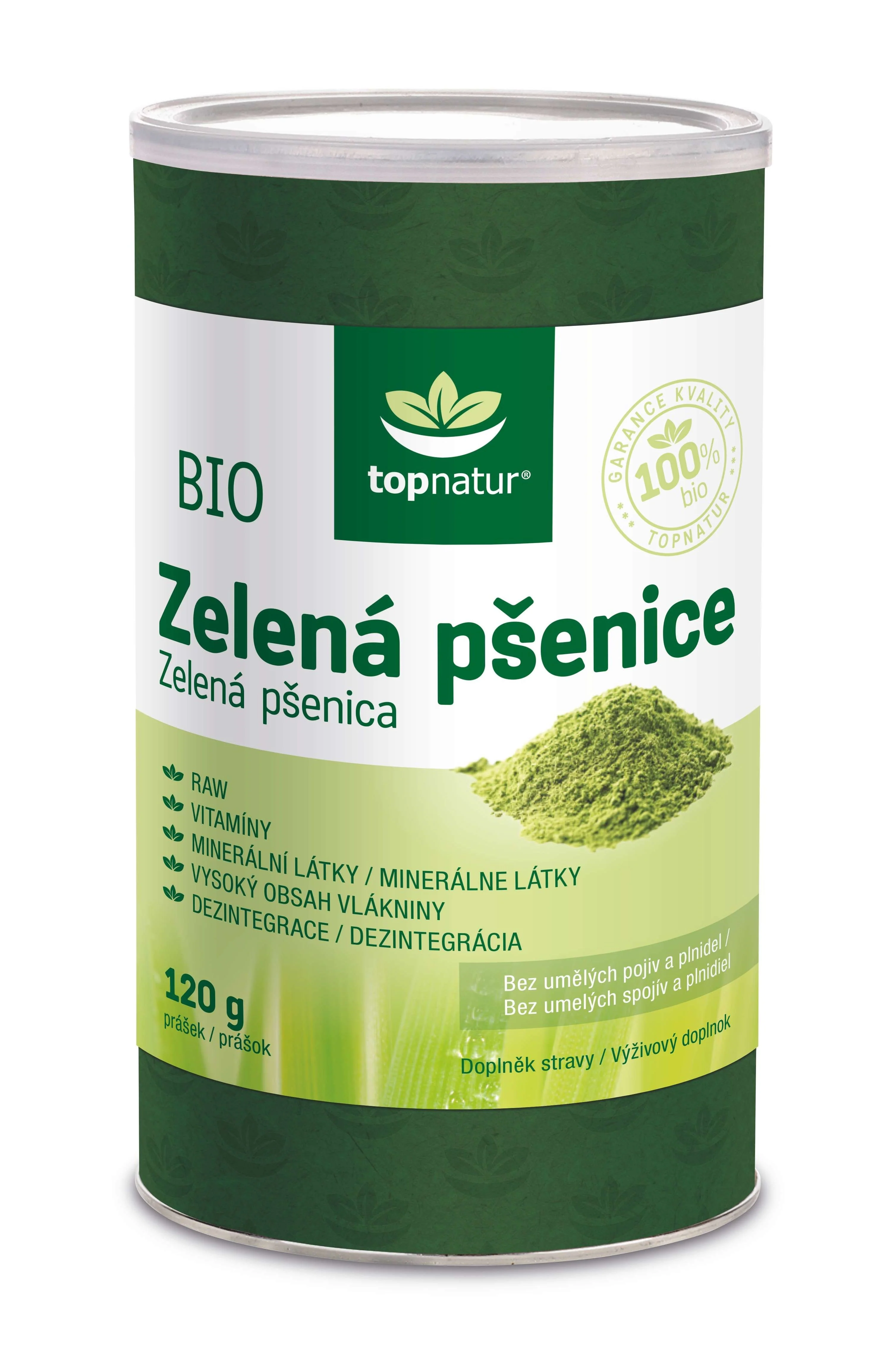 Topnatur BIO Zelená pšenice 120 g