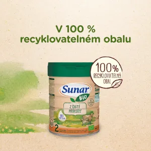 Sunar. V 100% recyklovatelném obalu.