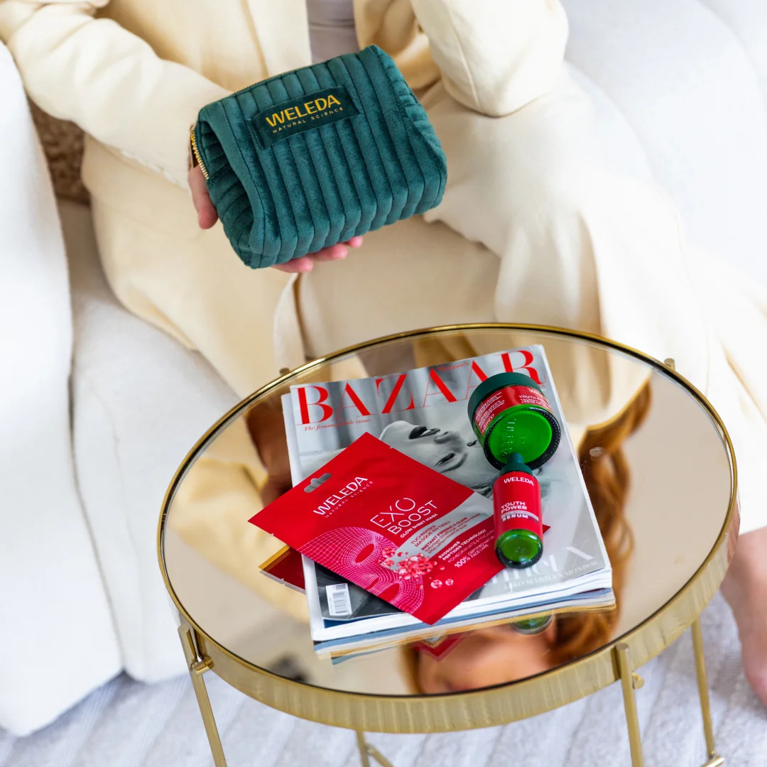 Weleda Astaxanthin Radiance Ritual anti-age dárkový set 3 ks