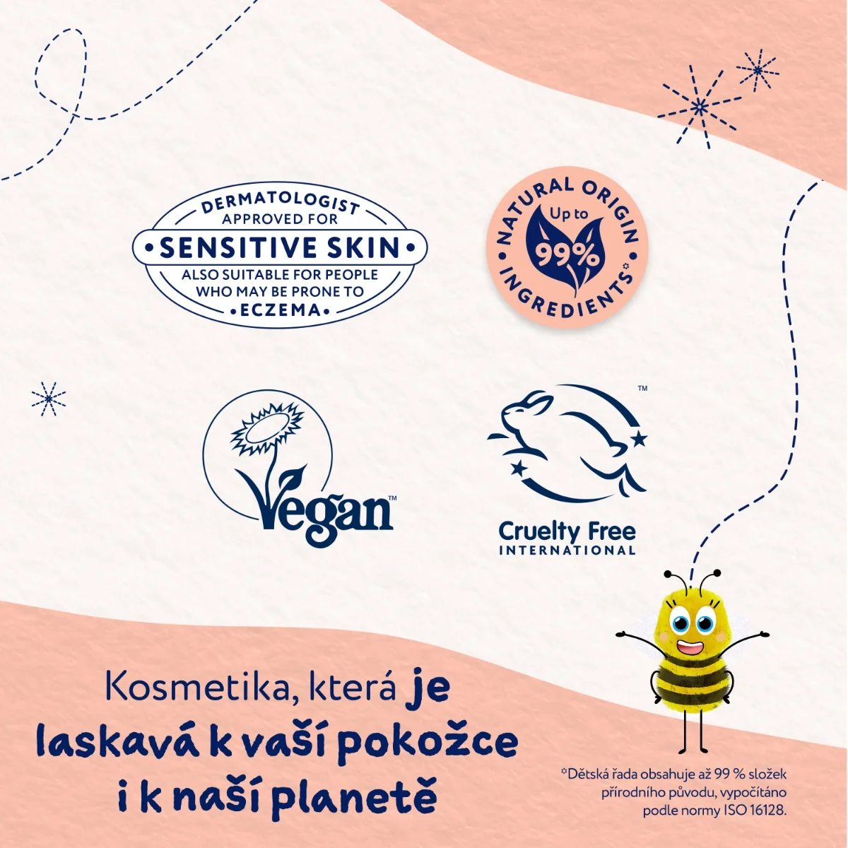 Childs Farm Mycí emulze na vlasy a tělo broskev a meruňka 250 ml