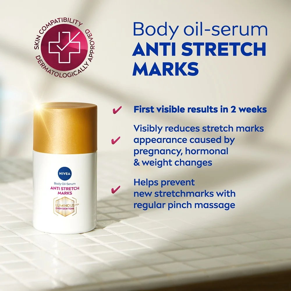 Nivea Luminous tělové olejové sérum 100 ml