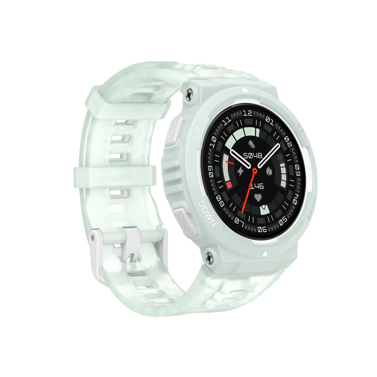 Amazfit Active Edge Mint Green chytré hodinky
