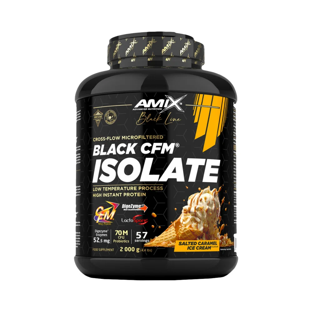 Amix Nutrition Black CFM Isolate 2000g mango pineapple