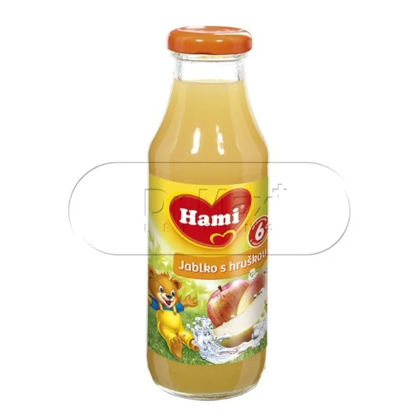 HAMI ovocný nápoj jablko hruška 300ml 6M