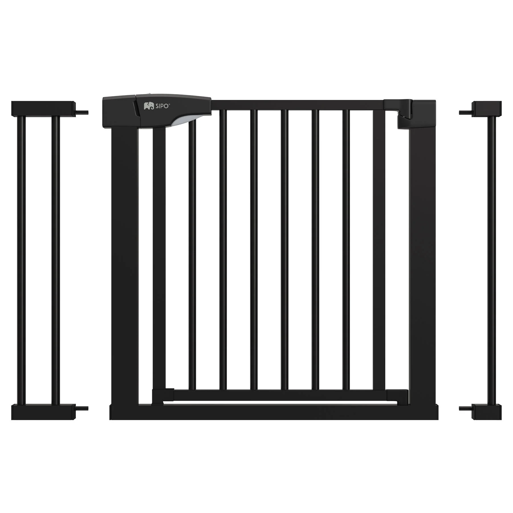 SIPO Zábrana set 75-103 cm (základna+2x nástavec 7/14cm) Black