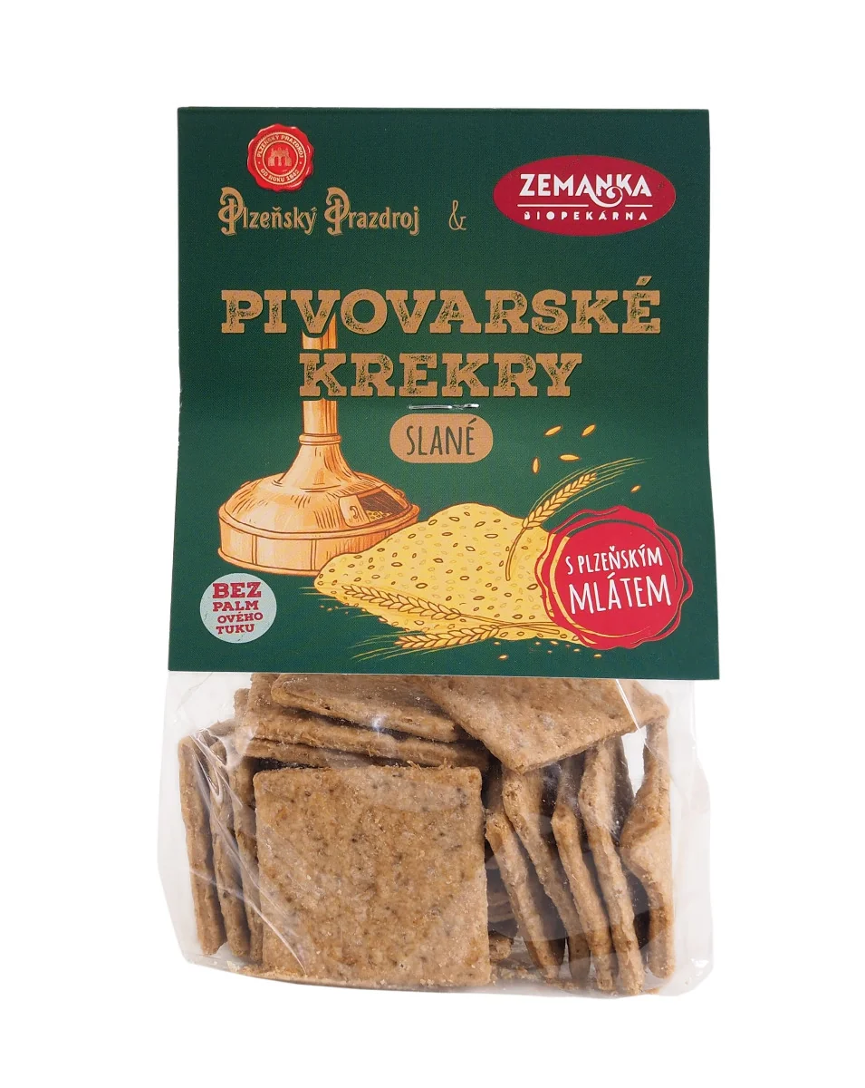 Zemanka Slané krekry s mlátem 100 g