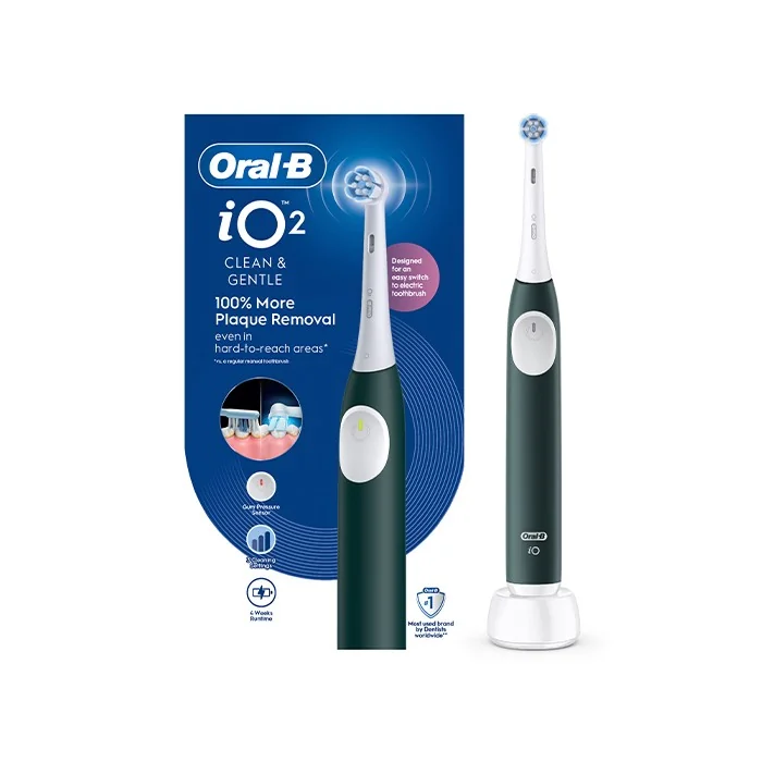 Oral-B iO 2 elektrický zubní kartáček lesní zelená